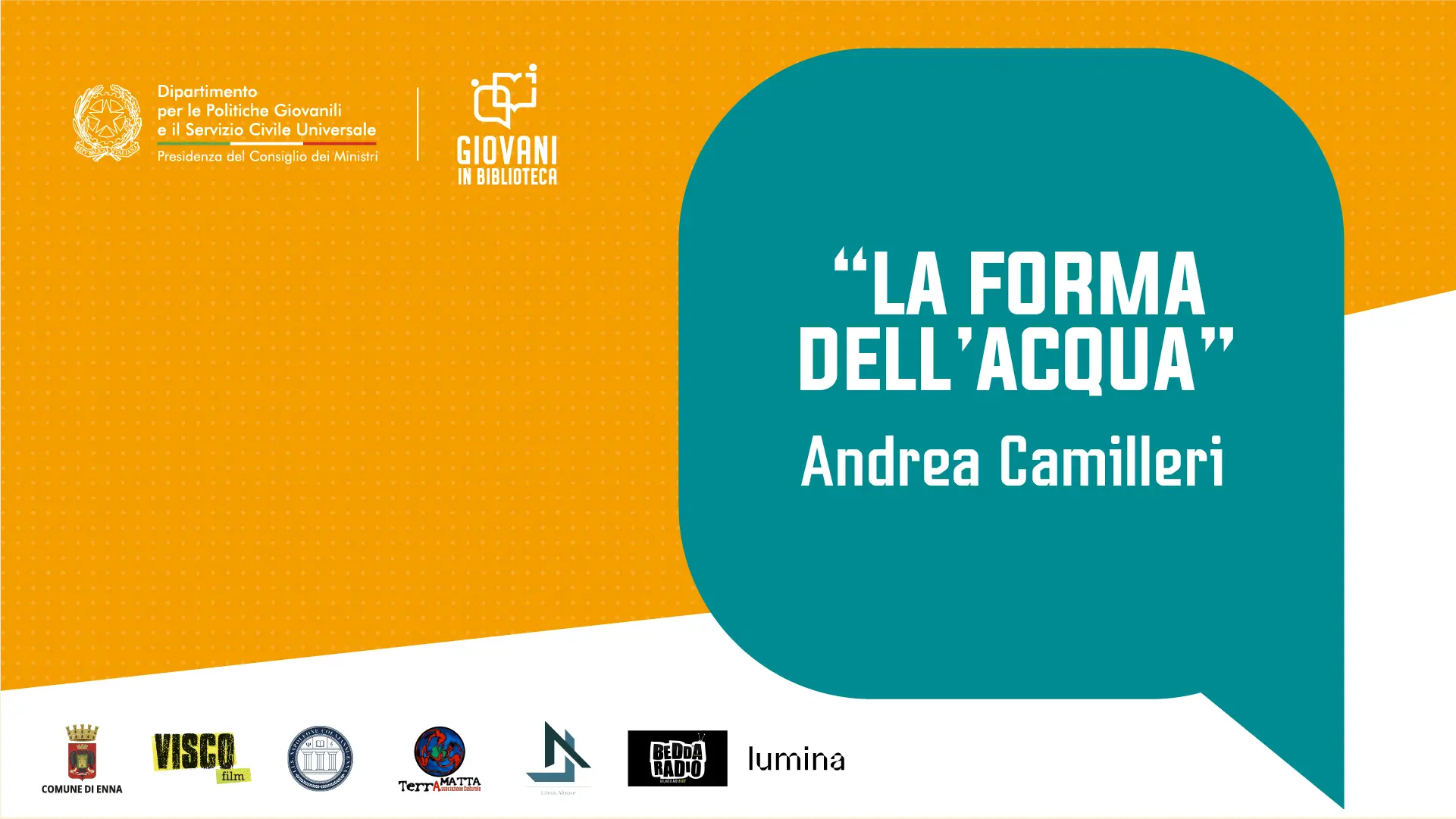 CAMILLERI ANDREA: “La forma dell’acqua”